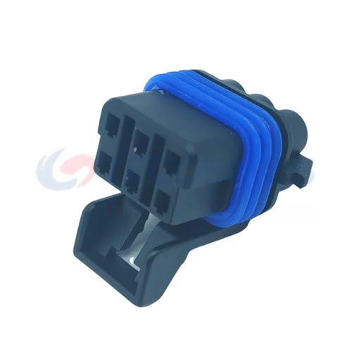 Auto Parts Warm Water Valve Plug Car Connector Waterproof Shell Suitable for Buick 6-pin Female 12052848 - image 4
